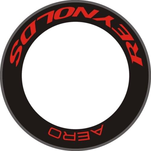 Carbon Rim Wheel Stickers Decals Reflective For AERO Road Bike Waterproof Replacemant Safe Protector 2 WHEELS 700C