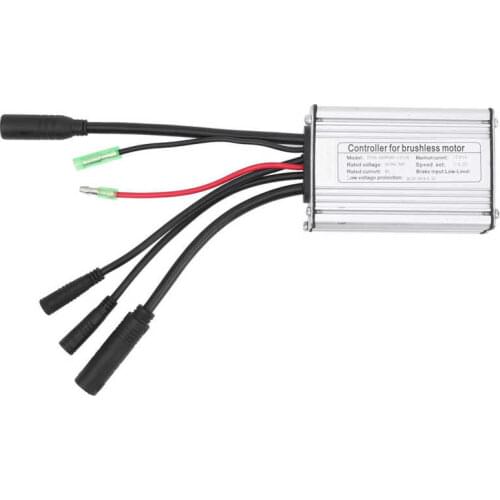 36V 48V Electric Bicycle Controller KT 17A 15A Square-Wave Controller with Light Cable E-bike Motor Controller Waterproof Plug