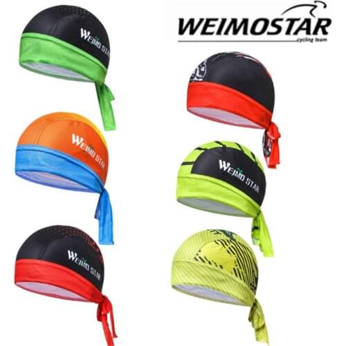 Weimostar Summer Cycling Headwear Womens Mens MTB Bicycle Breathable Headscarf Mountain Bike Outdoor Sport Headband Biking Hat