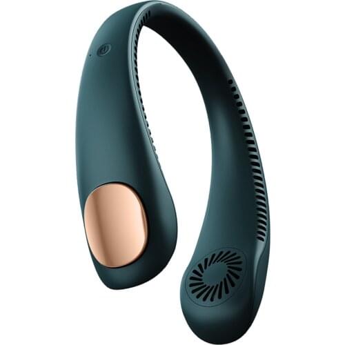 Mini Neck Fan Portable Bladeless USB Rechargeable Mute Sports Fans for Outdoor ventilador portátil Abanicos Cooling 2000mAh