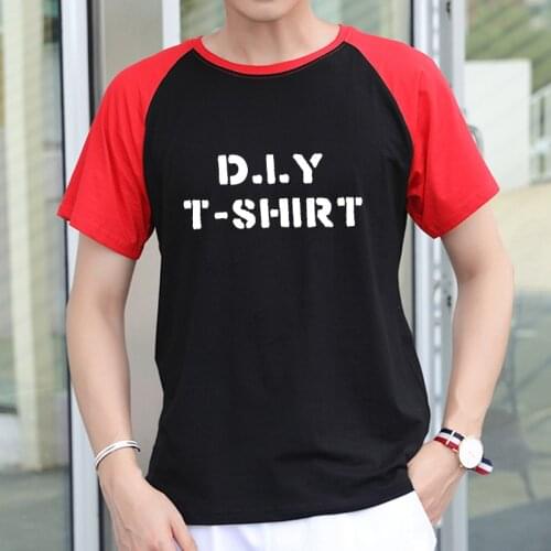 Customized Print Family Outfits T Shirts Men Mixed Color Short Sleeve Casual Tops Tees Shirts New Summer Women Cotton T-shirt