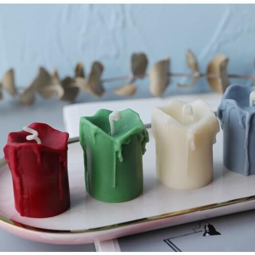 New Creative Aromatherapy Wax Candle Mold Cylindrical Candle Mold Soybean Beeswax Mold
