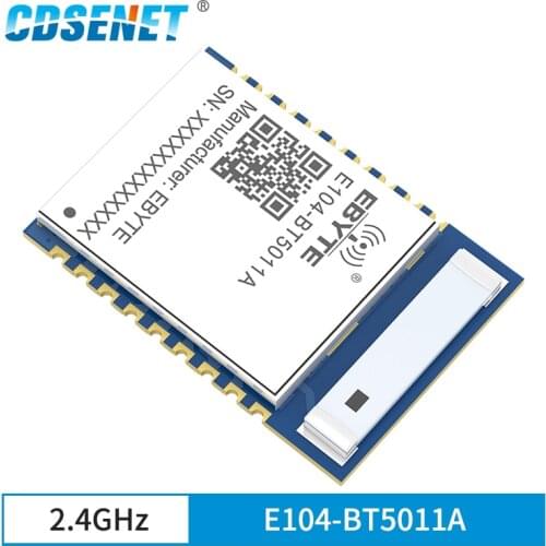 NRF52811 BLE5.0 2.4GHz Blutooth to Serial Port Transparent Long Range Module CDSENET E104-BT5011A Wireless Data Transmission
