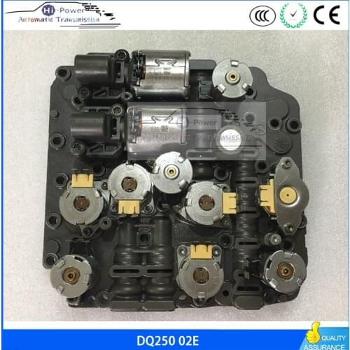 OEM 02E DQ250 Transmission Control Solenoid & Valve Body for Audi Q3 A3 TT Skoda VW Beetle Touran Sharan O2E