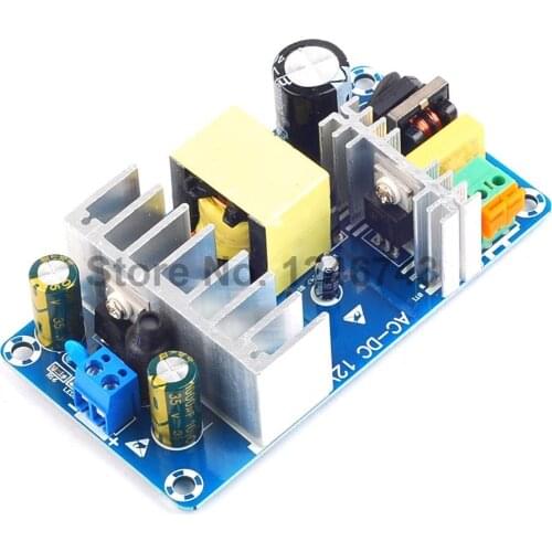 1PCS 12V High Power Switching Power Supply Board AC DC Power Supply Module 12V8A Switching Power Supply Board Bare Board Module
