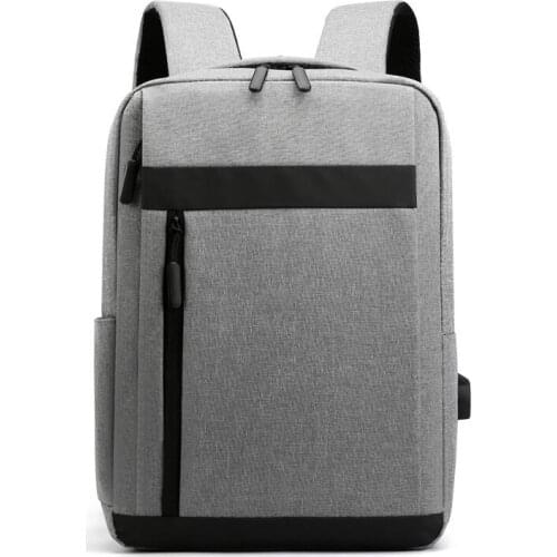 15.6 Inch Labtop Backpack Travel Sports School Backpack Unisex Fashion Casual Waterproof External USB Charging Shoulder Bag Men