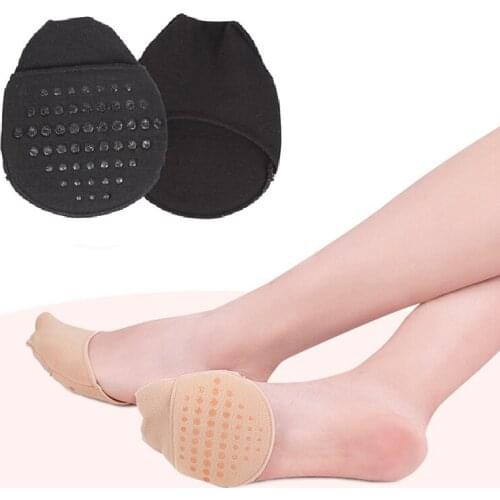 Silicone Forefoot Insoles High Heel Shoes Pad Insoles Breathable Health Care Shoe Insole Massage Shoe Insert Forefoot Pads