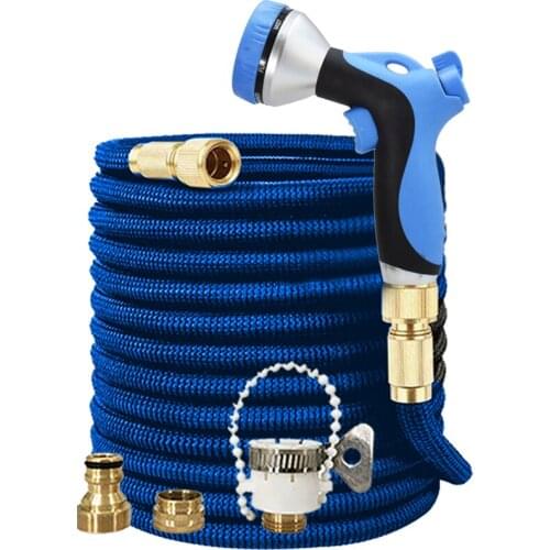 Garden Watering Extendable Hose Garden Tool For Watering And Irrigation Spring Hose Pressure Washer Water Gun Watering Flower