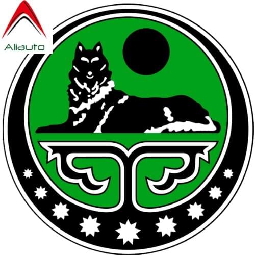 Chechnya Chechen Republic of Ichkeria Chechen Wolf Second Ch Car Sticker Printed PVC Decal Waterproof Cover Scratch 15cmX15cm
