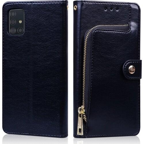 For Coque Samsung Galaxy A71 Case Galaxy A 71 Retro Leather Flip Wallet Case For Samsung Galaxy A71 A715 SM-A715F/ds Phone Case