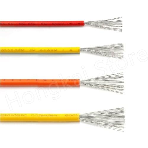 UL1015 PVC Electronic Cable Wires 14 16 18 20 22 24AWG Flexible Stranded Cable Tinned Copper 600V 105