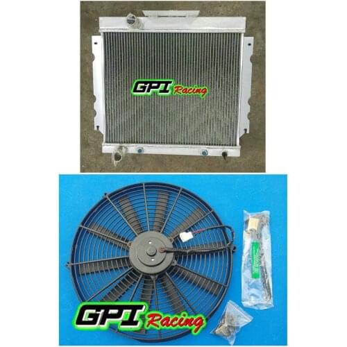 GPI Full Aluminium Radiator +FAN for Chrysler Valiant VG HEMI 6 Cyl