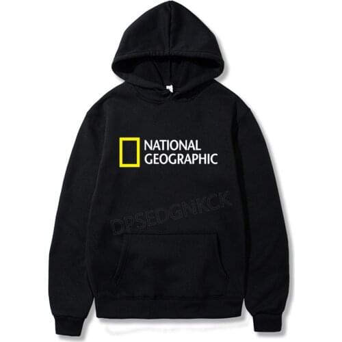 National Geographic Hoodies Mens Survey Expedition Scholar Top Hoodie Mens Fashion Outdoor Clothing Women Sweatshirt hoody Tops
