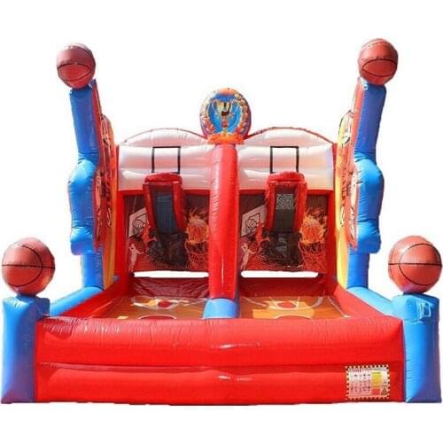 Commerical inflatable sport game Giant Inflatable Basketball Hook Shooting Sport For Sale