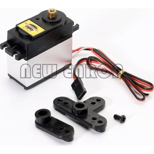 NEW ENRON Metal 15KG Geared Servo Steering Arms E1501 RC For HSP Crawler Car 1/10 1/8 RC Racing