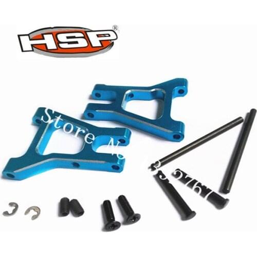 82902 282021 Upgrade Parts Aluminium Alloy Rear Lower Suspension Arms CNC For HSP 1/16 On Road Cars Starpace Flying Fish 2