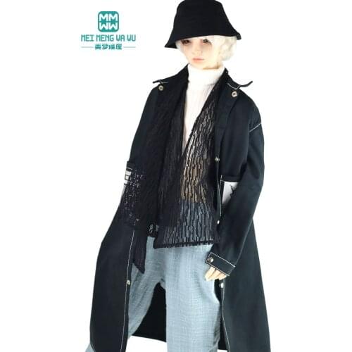 Clothes for doll fits 68--75cm BJD SD17 POPO68 Uncle 1/3 Spherical joint Doll Fashion denim coat jacket, casual trousers