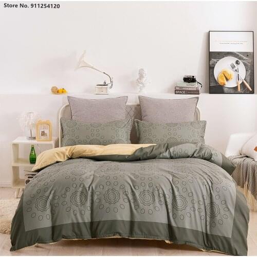 European Flower Duvet Cover Luxury Bedroom Decor Quilt Cover Single Double Queen King Size Bed Cover 2/3 Piece Adult Bedclothes