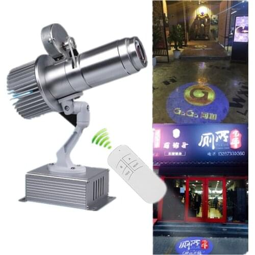Logo Projector Remote Control Device Welcome Door Shop Image Big Led Light Business Ads Super Market Saloon Hair Long Electronic