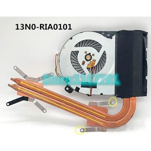 Laptop CPU Cooling Radiator Heatsink/Fan for Asus X750 X750BP X750DP VM590 Vm590z 13N0-RIA0101 13N0-RIA0102 13NB06Y1AM010
