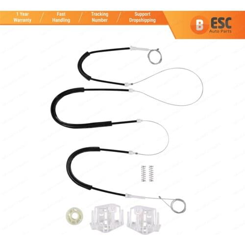 ESC Auto Parts EWR664 Electrical Power Window Regulator Repair Kit Front Right Door for BMW X3 E83 2003-2010 Ship From Turkey