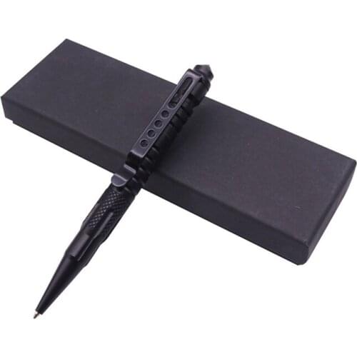 1 pcs Outdoor Escape Ballpoint Pen 1.0mm Multifunctional Metal Writing Pen Student School Supplies Gift Pen