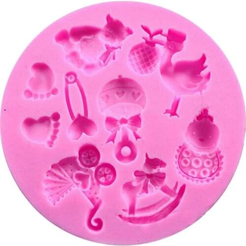Silicone Fondant Cake Mold Various Shapes Silicone Mold Cake Chocolate Mold Wedding Cake Decorating Tools Sugarcraft Cake Mold
