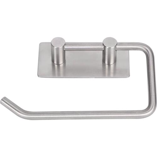 Roll Paper Rack Stainless Steel Roll Paper Holder Kitchens Toilets Hotels for Bathrooms Public Places