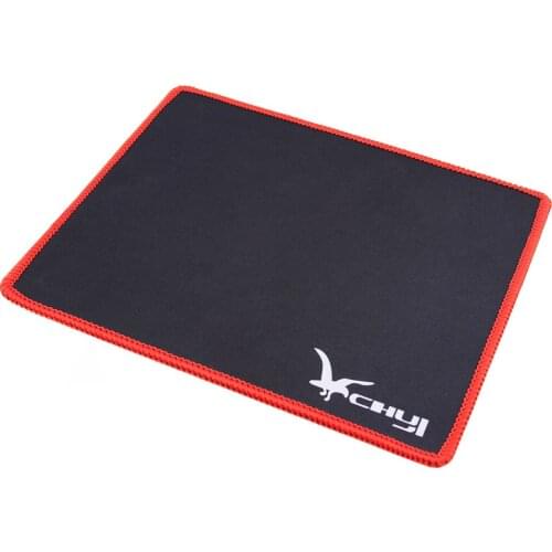 CHYI Slim Locked Edge Game Mouse Pad 27*22cm Ultra-thin Gaming Mouse Mats For Computer Laptop Speed Silky Smooth Mousepad