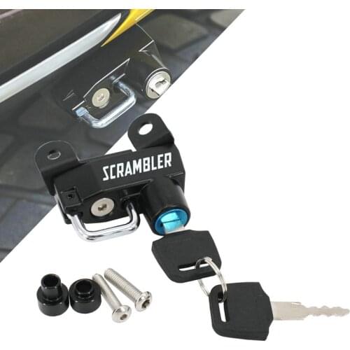 For DUCATI Scrambler 800 Motorcycle Helmet Lock Handlebar Scrambler800