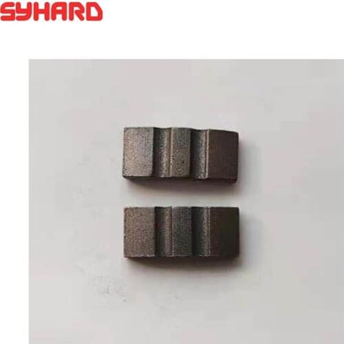 10pcs/lot Cobalt Diamond Segments For Concrete Core Drill Bits Diamond Core Drill Bits Segments With Grooves