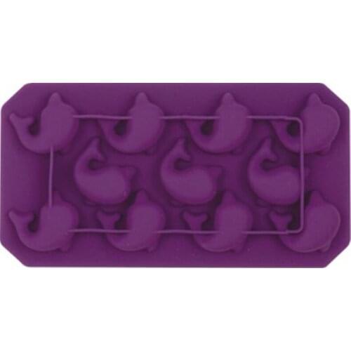 11cavity dolphin shape 21*11*2CM silicone ice mold chocolate mould handmade clay resin craft decoration tools