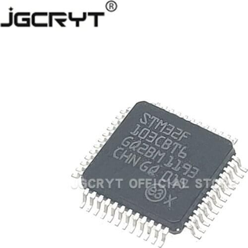 1Unids/lote [new original authentic] STM32F103CBT6 STM32F103 specializes in single chip microcomputer LQFP-48