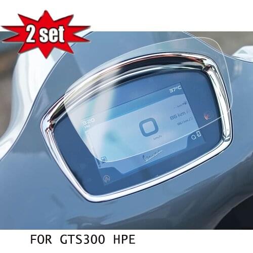Kodaskin Motorcycle TPU Dashboard screen Instrument Protection For Vespa GTS300 HPE Super Tech gts300 super tech