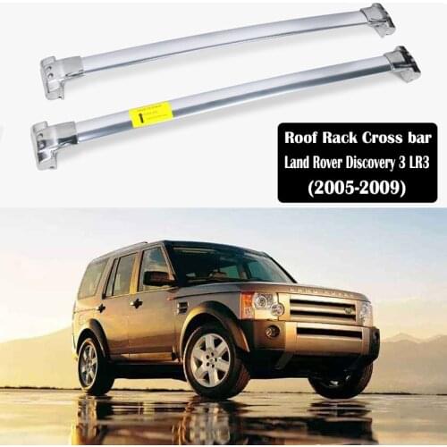Aluminum Alloy Roof Rack For Land Rover Discovery 3 LR3 2005-2009 Rails Bar Luggage Carrier Bars top Cross bar Racks Rail Boxes