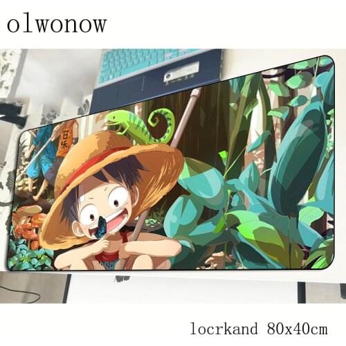 ONE PIECE mousepad 800x400x3mm Christmas gifts gaming mouse pad gamer mat xl game computer desk padmouse keyboard play mats