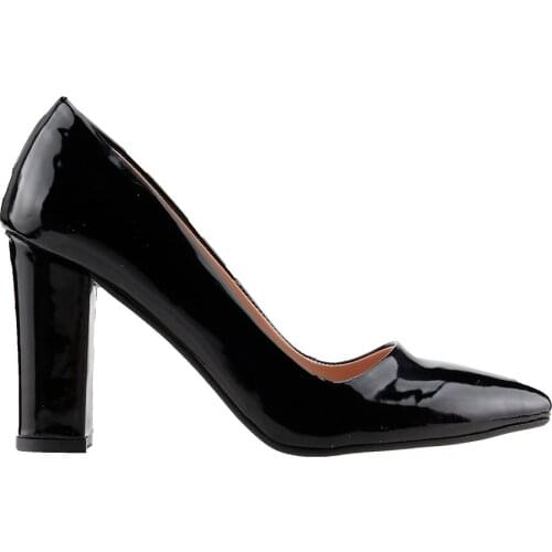 Ayakland 137029-311 Japanned Leather 8 Cm heel Ladies Shoes Women shoe heel , Women pumps , Shoes on heels , high heel shoes