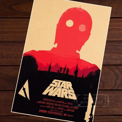 Olly Moss Empire Soldier Room Frame Vintage Kraft Decorative Poster DIY Wall Canvas Sticker Delicate Home Bar Decor Gift