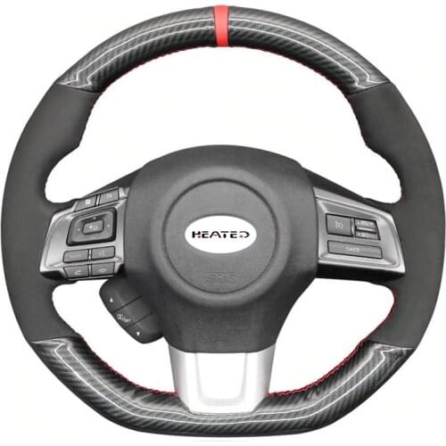 Braiding Cover for Steering Wheel Cover for Subaru WRX (STI) 2015-2019 Levorg 2015- 2018 2019 Steering Wheel Wrap