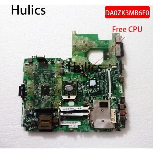 Hulics Original MBAUQ06001 MB.AUQ06.001 mainboard DA0ZK3MB6F0 Laptop Motherboard for Acer aspire 6530 6530G DDR2 main board