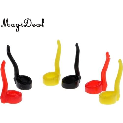 Outdoor 6Pcs Sleeves Pop Up Hook Carp Fishing Line Aligner Sleeves for Boat Deep Sea Fishing Accessories