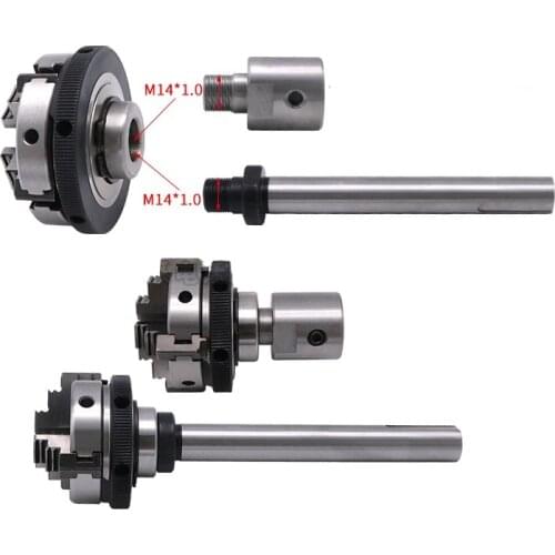 50/63/65 chuck connecting rod, woodworking lathe spindle, diy beads machine