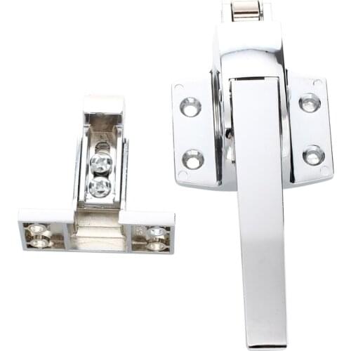 Stainless Steel Spring Loaded Walk In Freezer Cooler Door Handle Latch