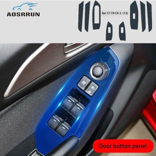 For Mazda CX-5 2017 2018 2019 Door panel film Transparent protective film Full foil Car Accessories