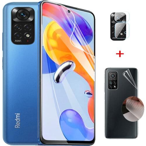 Hydrogel film for redmi note10 pro soft glass note 10s/10pro xiaomi redmi note10 5g screen protector redmi note 10 pro hidrogel
