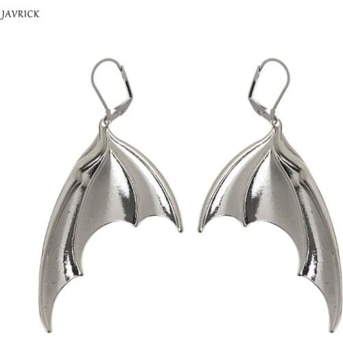 Dragon Mythological Creature Wings Pendant Earrings Vampire Bat Wings Earrings Gothic Victorian Earrings Jewelry