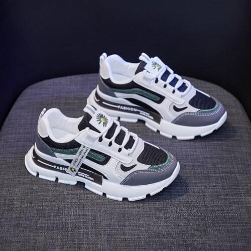 Women Sneakers Fashion Shoes Spring Trend Casual Flats Sneakers Female New Mesh Comfort White Vulcanized Platform Shoes