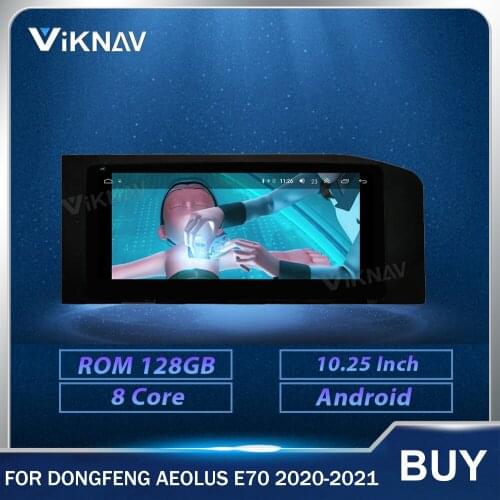 10.25 Inch Android System Car Radio For Dongfeng Aeolus E70 2020-2021 GPS Navigation Multimedia Player Head Unit 2 din