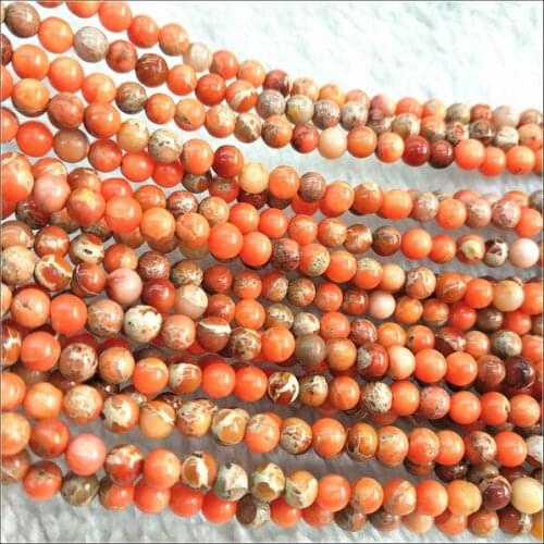 90pcs natur semi precious stone jasperrs beads accessories round ball 4mm many colors available top fashion jewelry beads