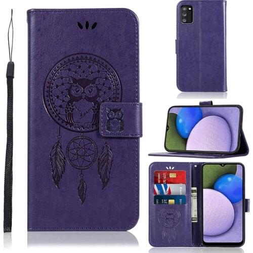 For Samsung Galaxy A03S Case Flip Wallet Cover PU Leather Stand Shockproof Bumper Phone Cover For Samsung Galaxy A03S M30S Case